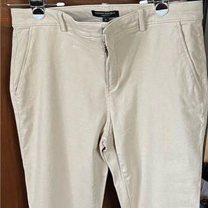 Banana Republic Sloan Fit cropped pants.